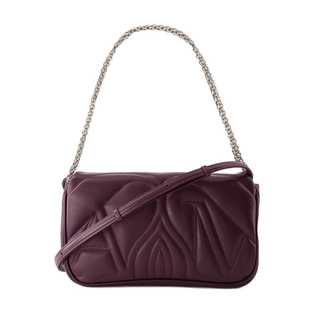 Alexander McQueen The Seal Shoulder Bag — Purple