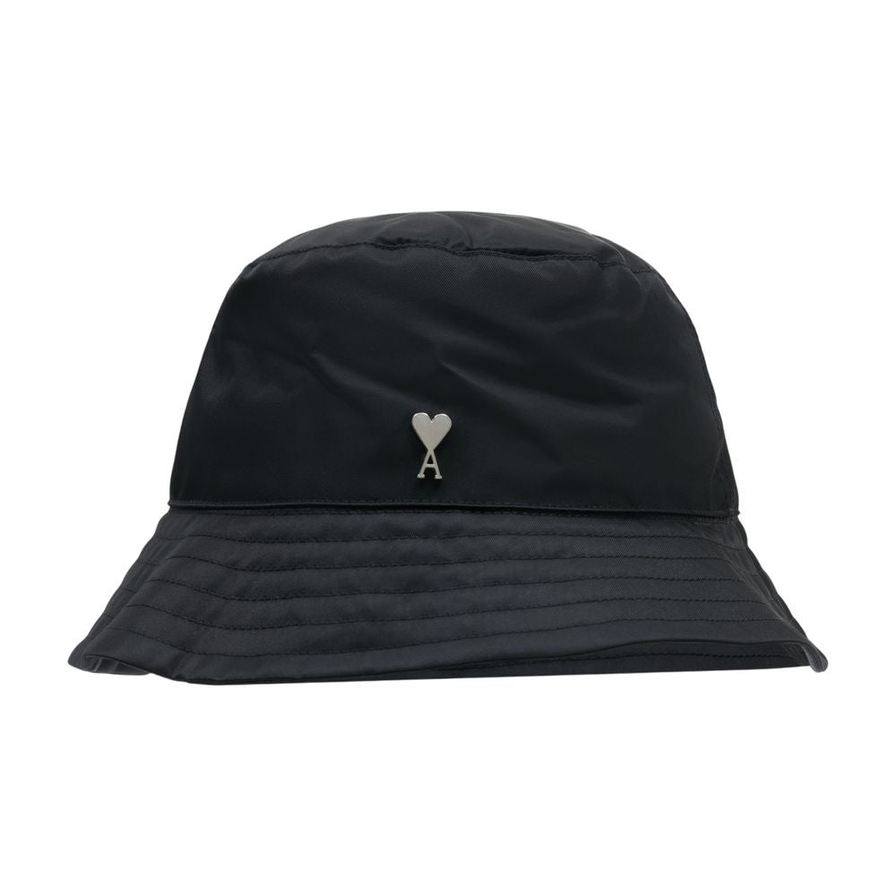 AMI Paris UHA671.PA0037-001 Bucket Hat — Black