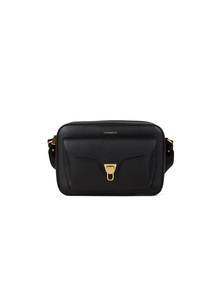Coccinelle Beat Crossbody Bag — Black