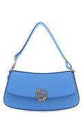 Stella McCartney Logo-Embellished Shoulder Bag — Blue