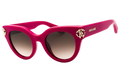 Roberto Cavalli SRC065M0981 Cat-Eye Frame Sunglasses — Fuchsia