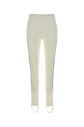 Prada Footed Polyester Leggings — White