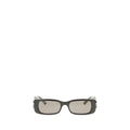 Balenciaga BA621643T00391054BB Acetate Rectangle Sunglasses — Black