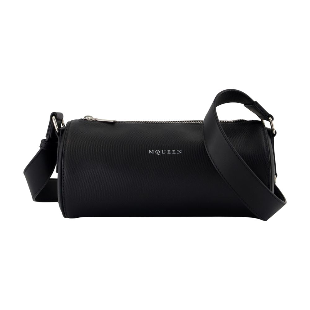 Alexander McQueen Roller Crossbody Bag — Black