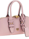 Pinko Escape Baguette Top Handle Bag — Pink