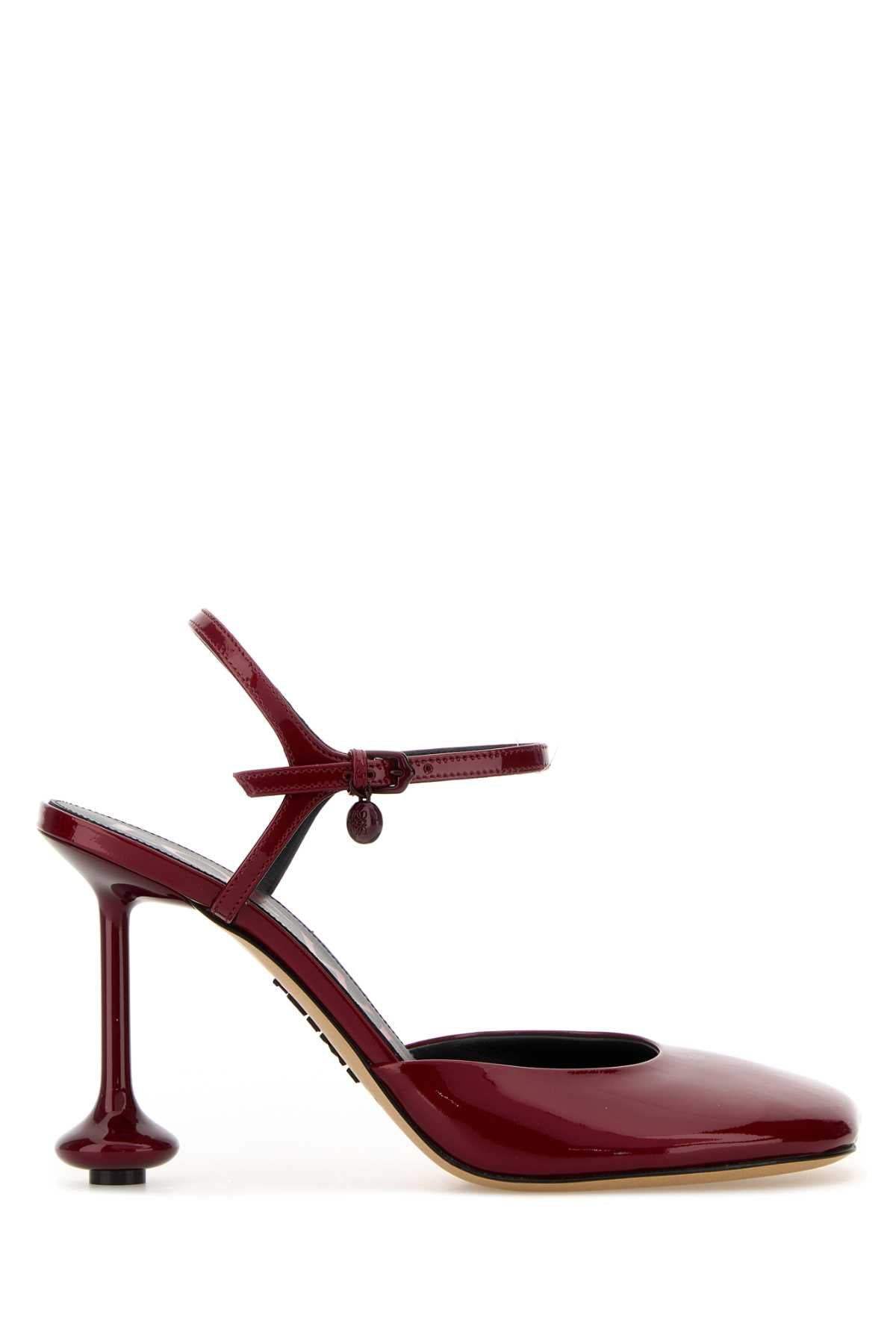 Loewe Darkred Heel — Burgundy