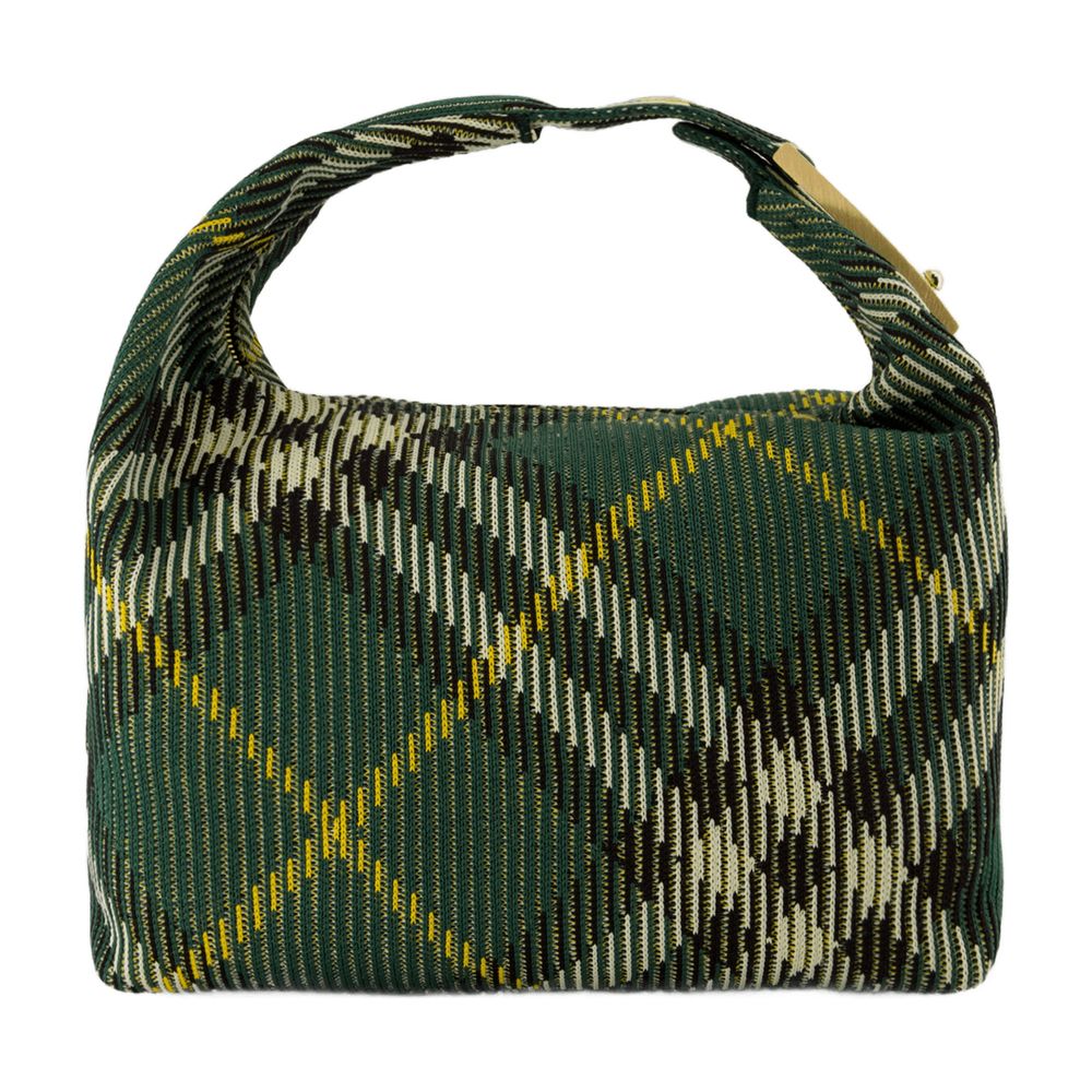 Bolso de hombro Burberry Peg — Verde