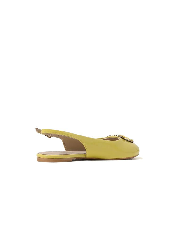 Pinko Maggy Slingback Flat — Lime