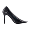 Courreges PVC Stiletto Pump — Black