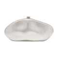 Cult Gaia Caldera Clutch — Silver