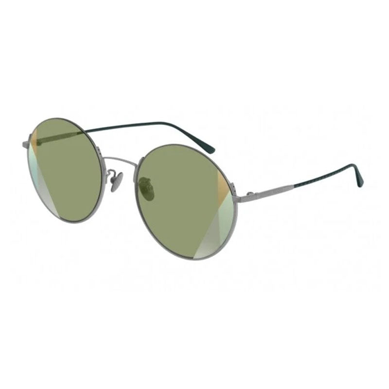 Bottega Veneta BV0246S004 Round Metal Frame Sunglasses — Green