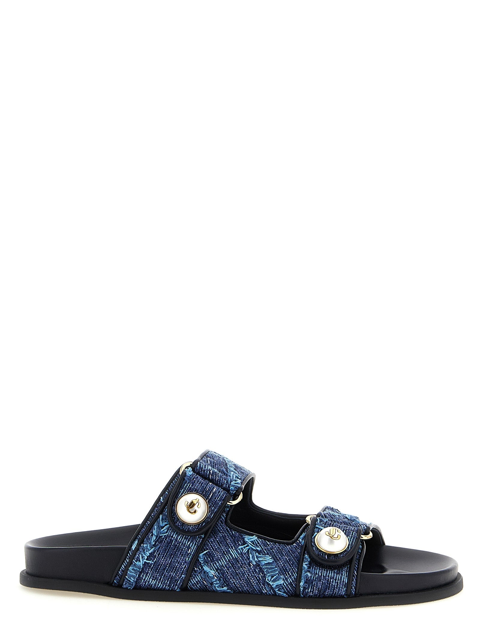 Jimmy Choo Fayence Sandal — Blue