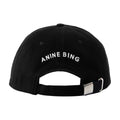 Anine Bing A-12-11477-BLK26 Baseball Cap — Black