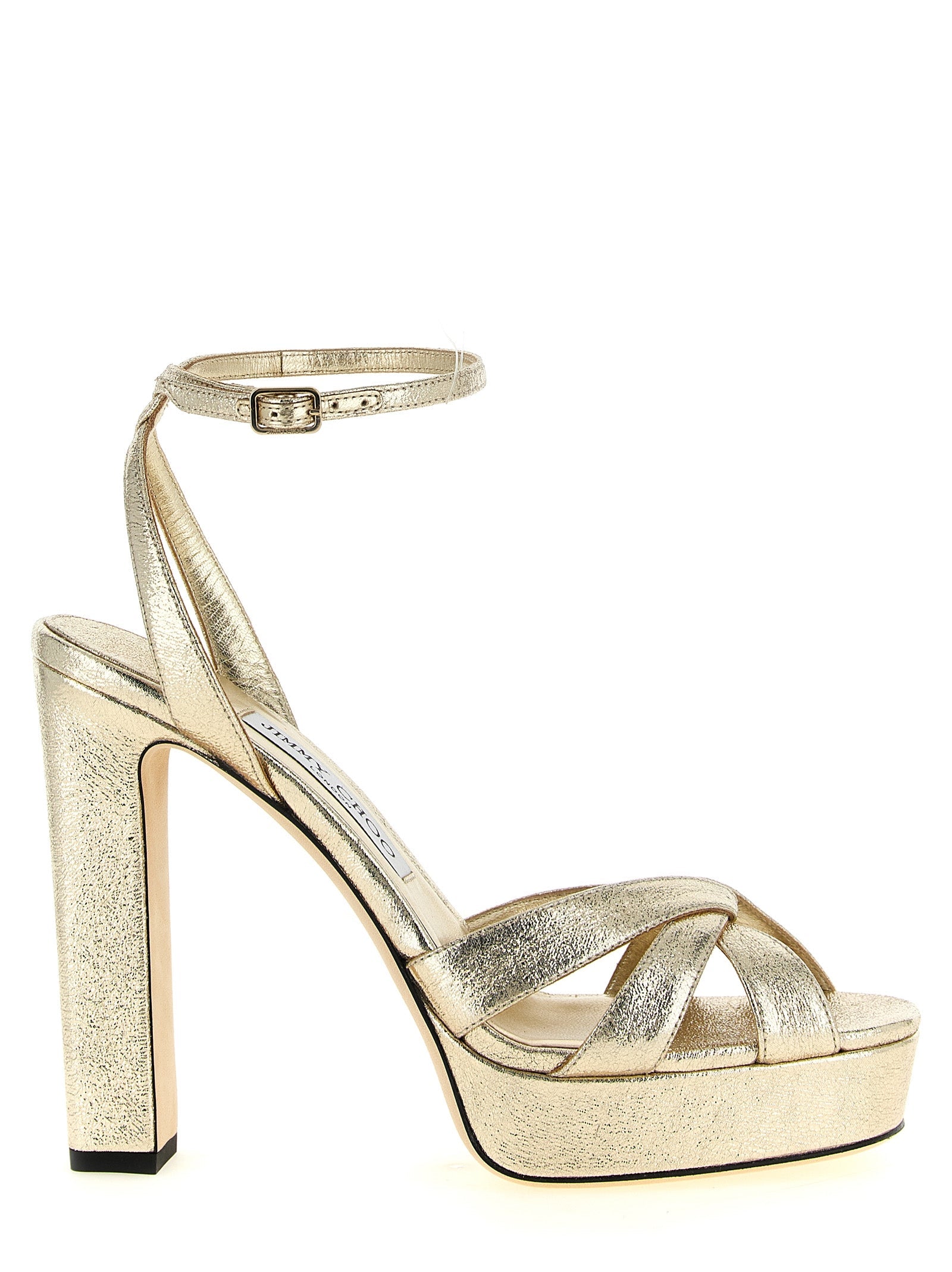 Jimmy Choo Sandal — Gold