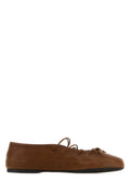 Miu Miu Ballerine Flat — Brown