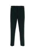 Pt Torino Flat Trousers — Black