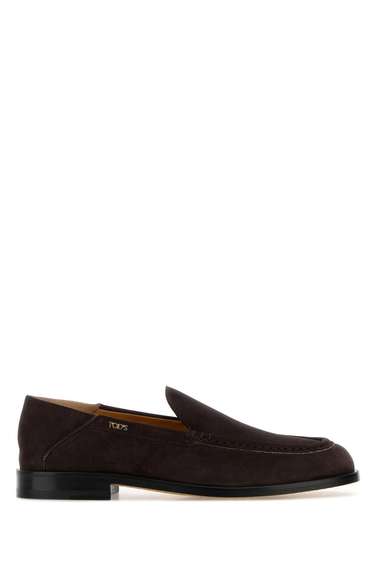 Tod's Suede Loafer — Brown