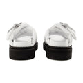 Toga Pulla Puffy Leather Sandal — White