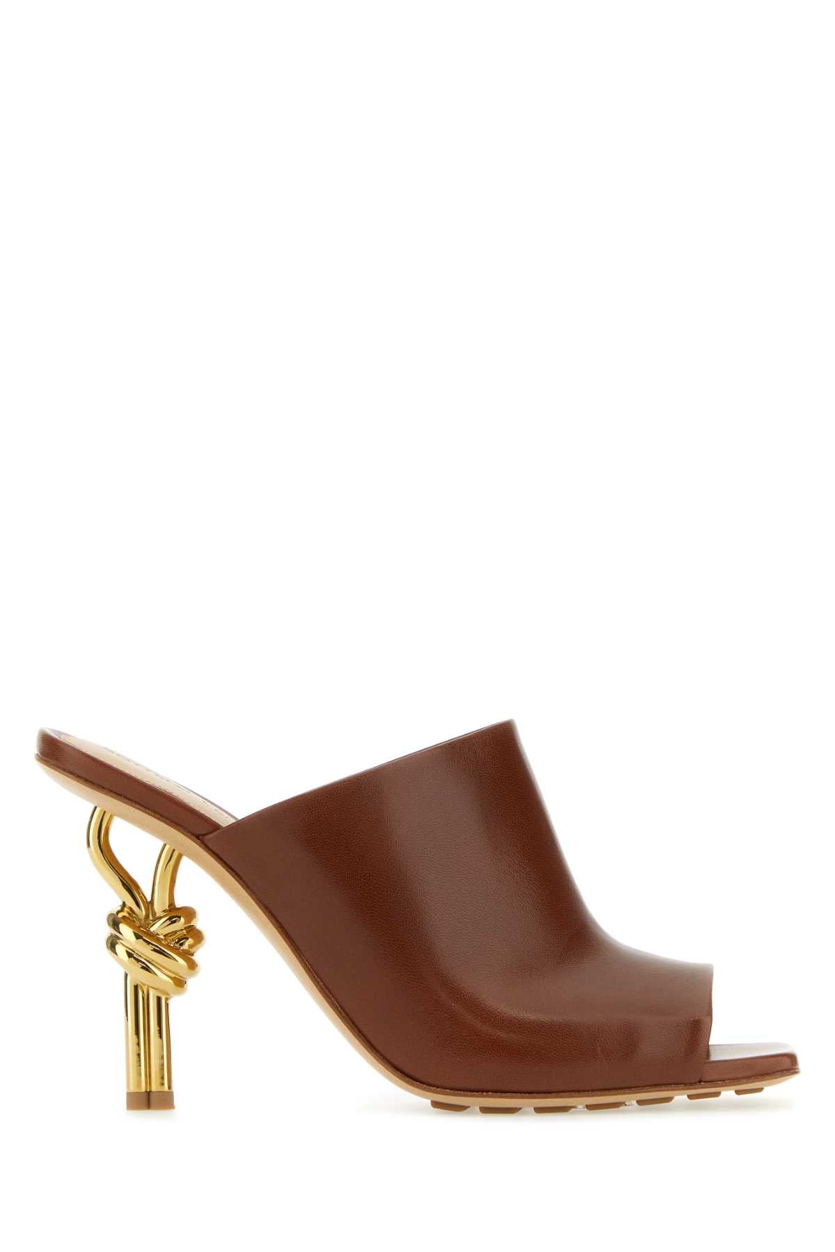 Bottega Veneta Tacco Mule — Brown