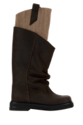 The Attico Boot — Brown