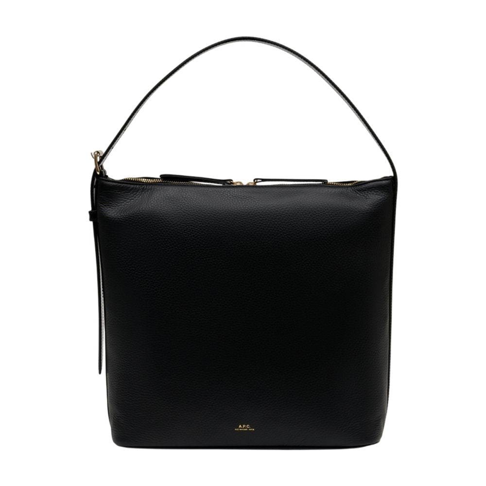 A.P.C. Vera Shoulder Bag — Black