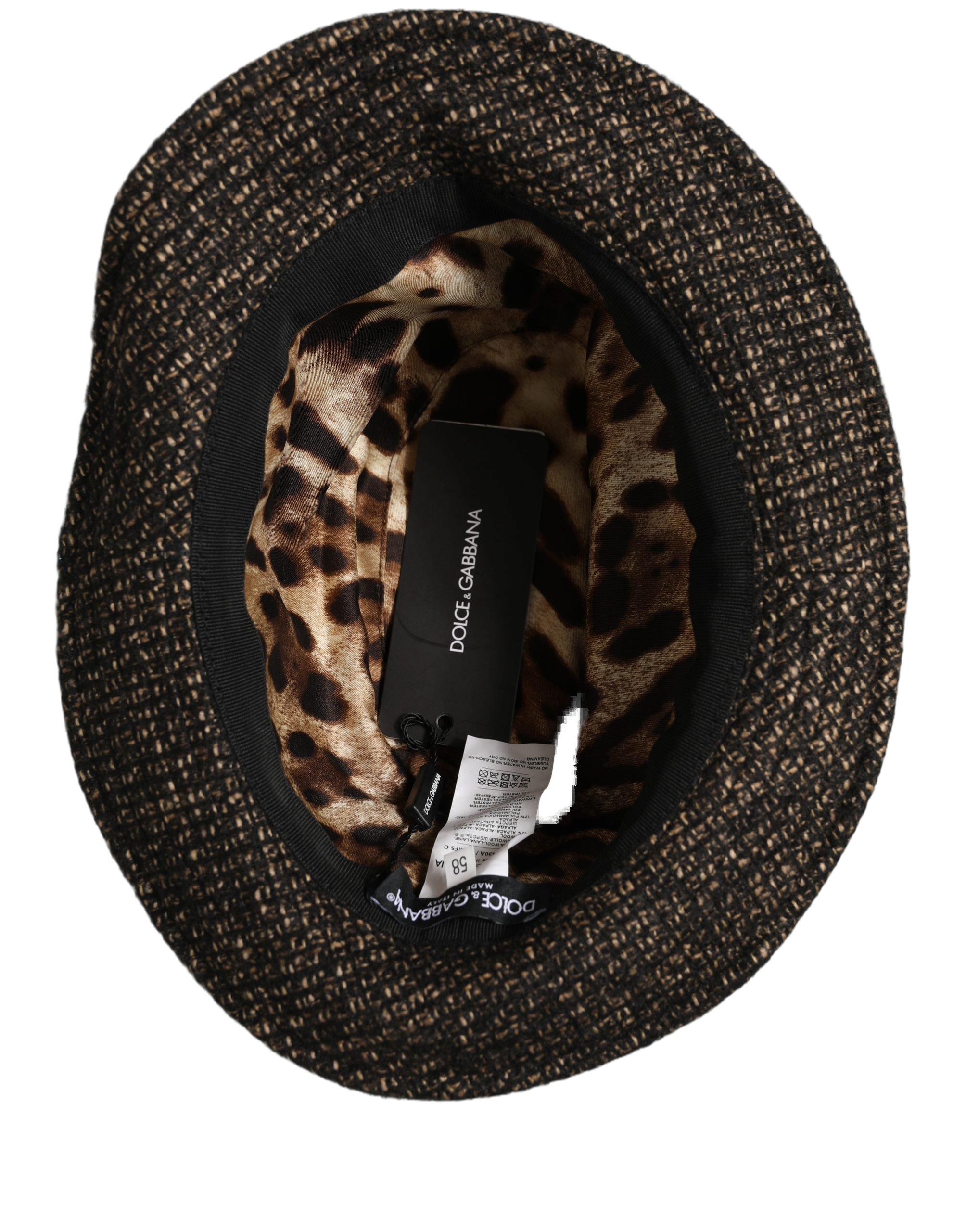Dolce & Gabbana HAT10001 Fedora — Gray