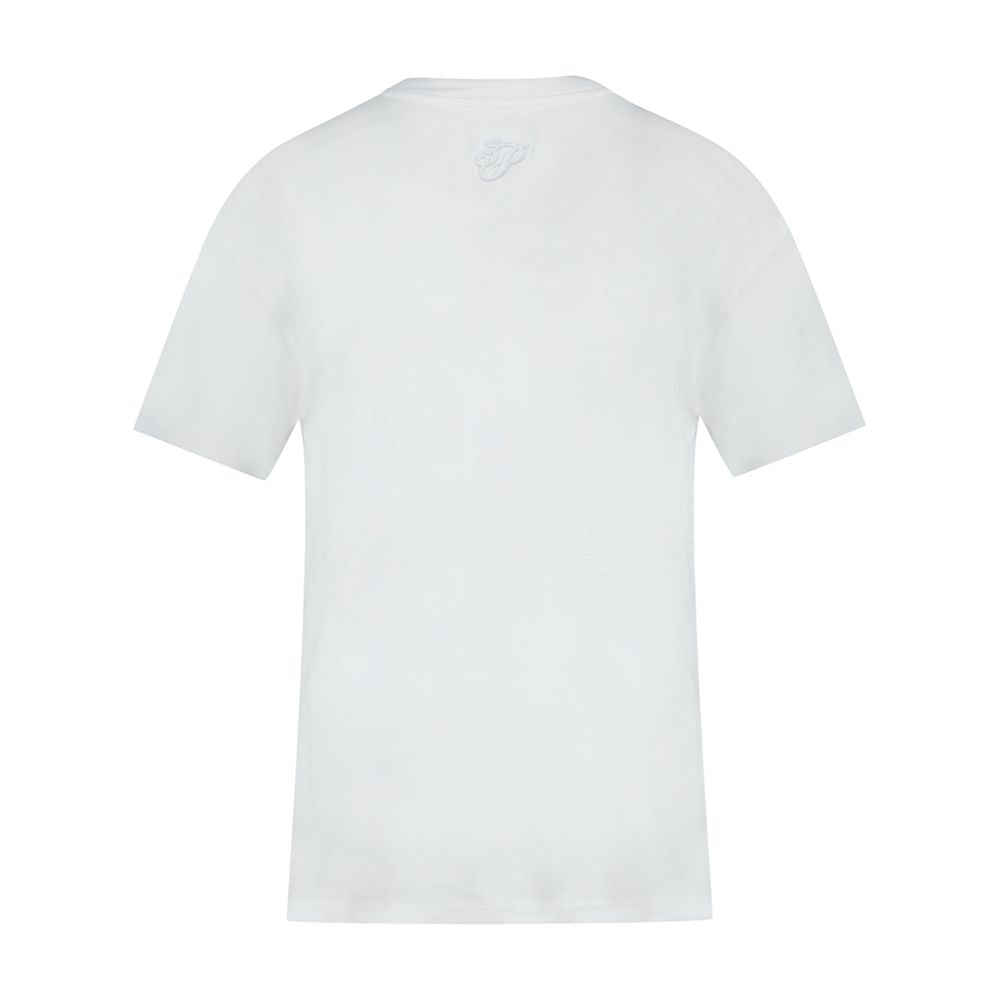 3.Paradis Dove-Embroidered Cotton T-Shirt — White