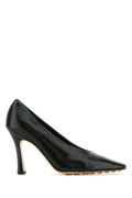 Bottega Veneta Pointed-Toe Spool Heel Pump — Green