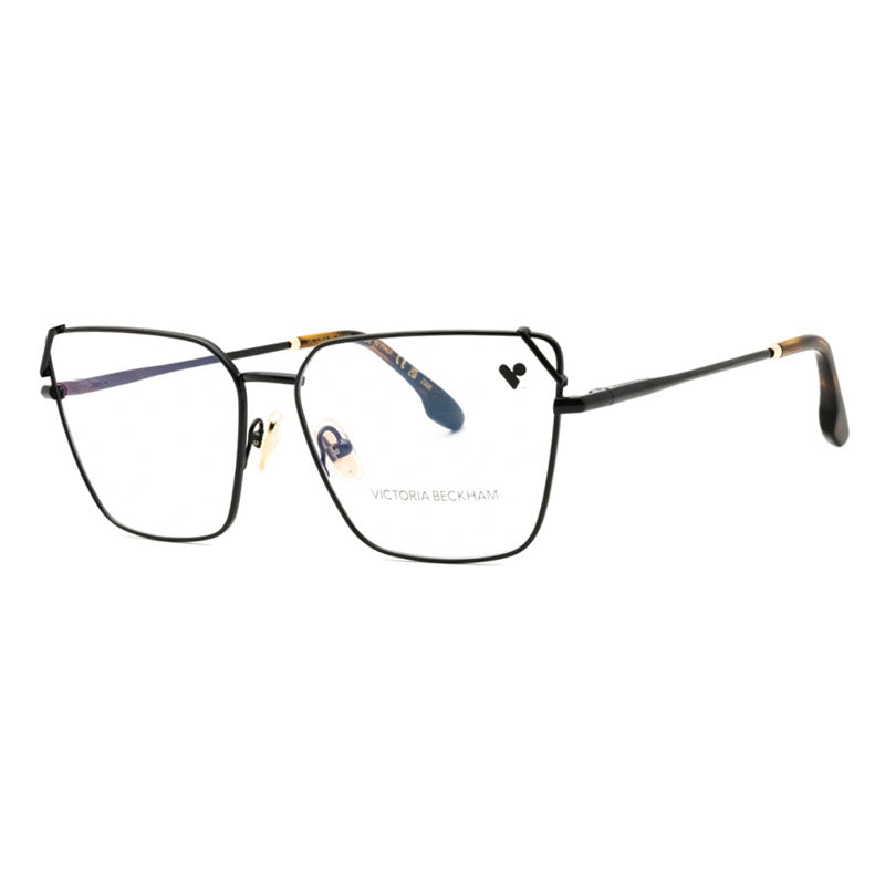 Victoria Beckham VB2126001 Cat-Eye Full Rim Eyeglasses — Black