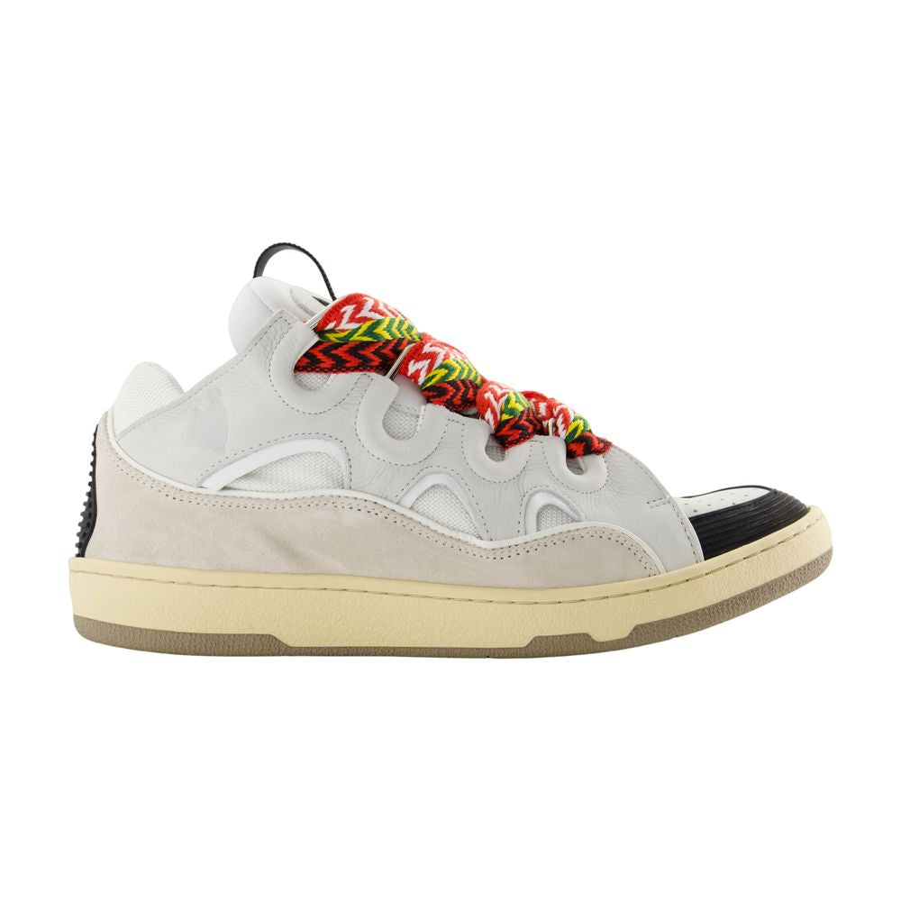 Lanvin Curb Sneaker — White