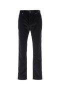 Burberry Cotton Corduroy Trousers — Blue