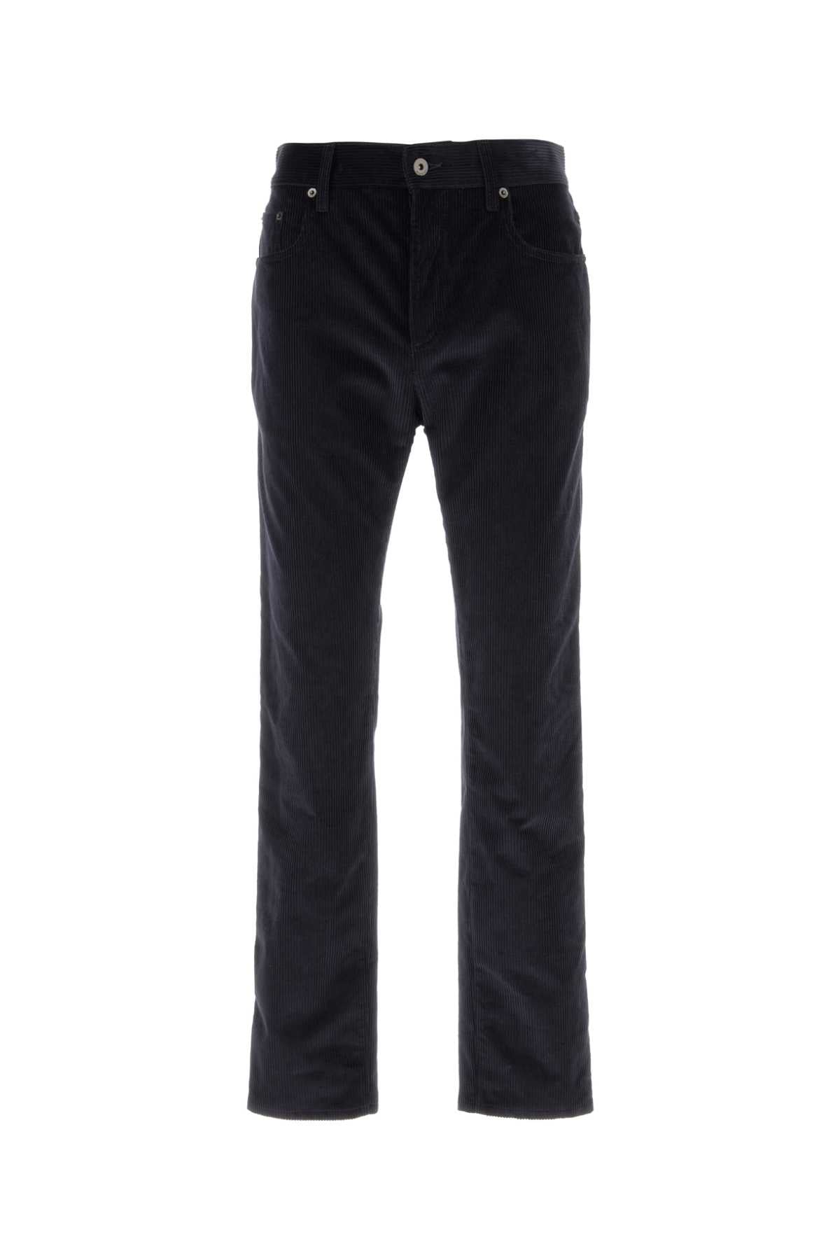Burberry Cotton Corduroy Trousers — Blue