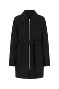 Givenchy Wool Cashmere Silk Coat — Black