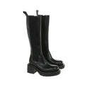 Bottega Veneta Chunky Lug Sole Chelsea Boot — Black