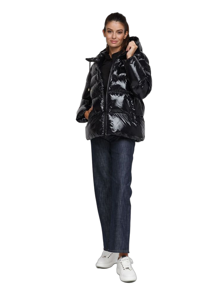 Pinko Eleodoro Down Jacket — Black
