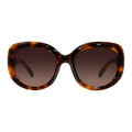 Ferragamo SF727S214 Tortoiseshell Acetate Sunglasses — Brown