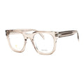 David Beckham DB71230SD900 Square Full Rim Acetate Eyeglasses — Beige