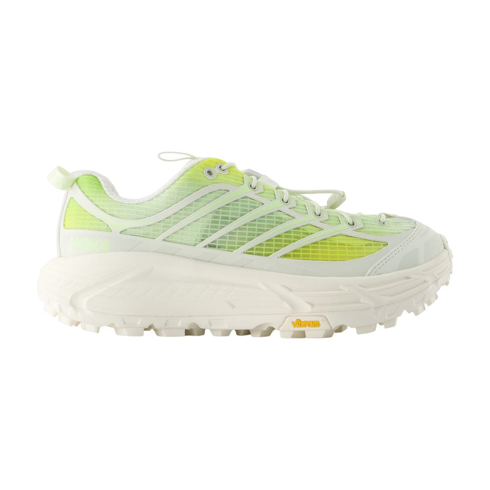 Hoka Mesh Grid Sneaker — Green
