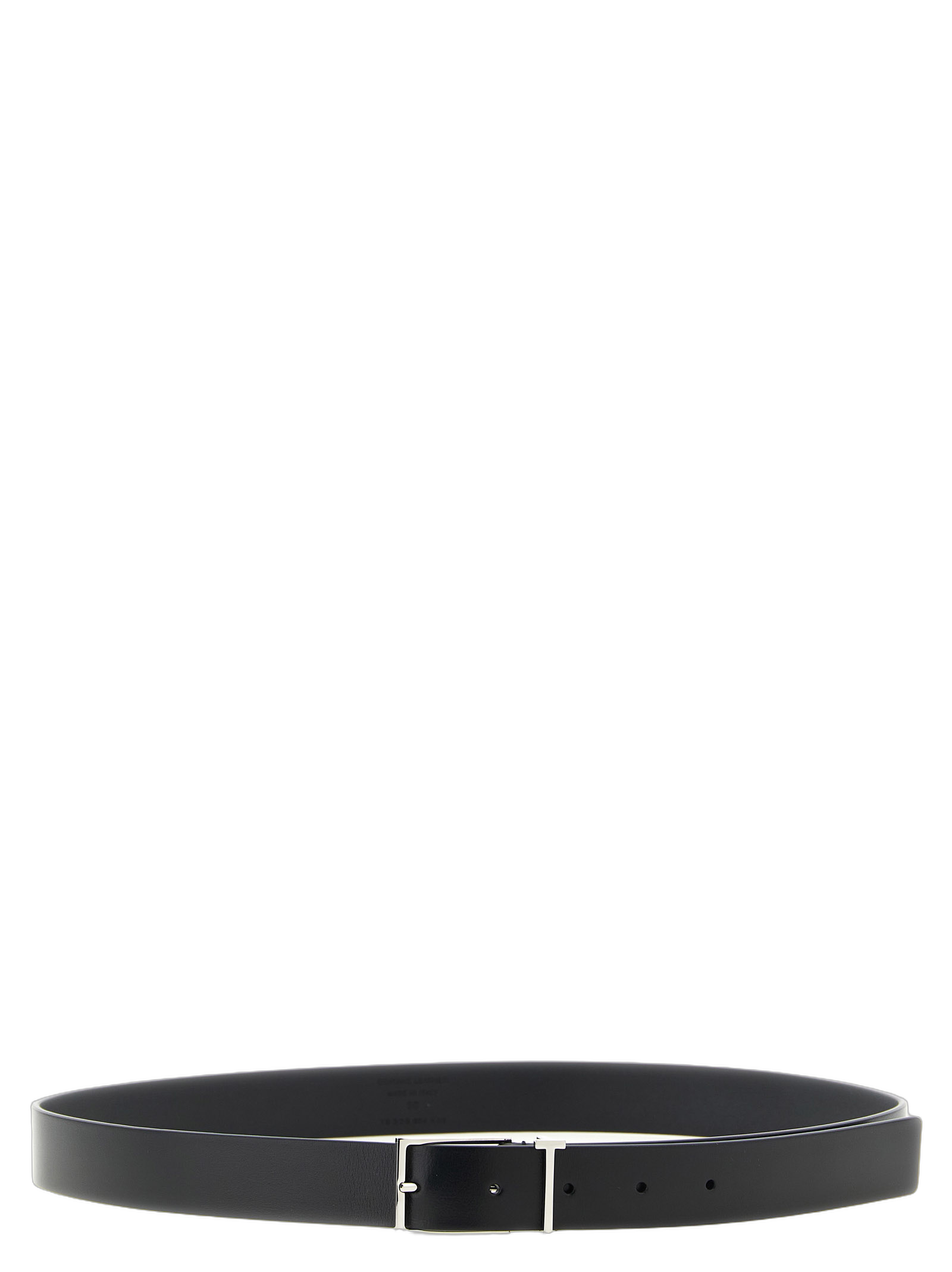 Tom Ford Calfskin Thin Belt — Black