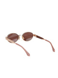 Ana Hickmann AH3341 Metal Frame Sunglasses — Gold