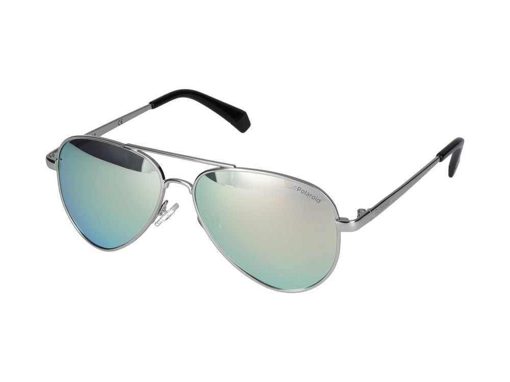 Polaroid Kids Polarized Aviator Sunglasses — Palladium