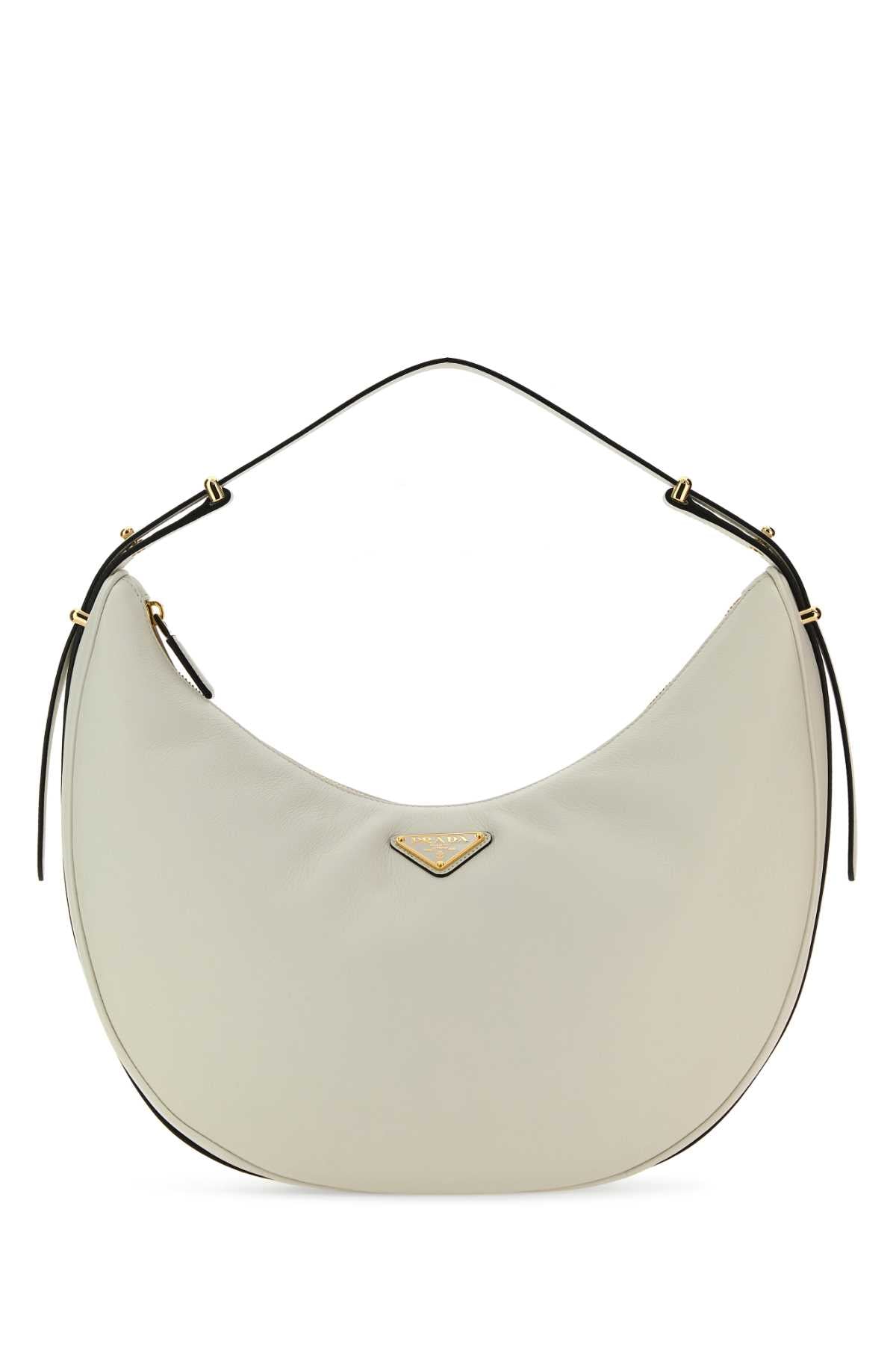Prada Arquè Shoulder Bag — White