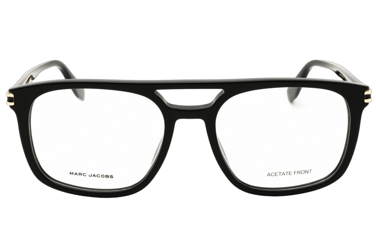 Marc Jacobs MARC572080700 Rectangle Acetate Eyeglasses — Black