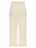 Max Mara Palio Trousers — White