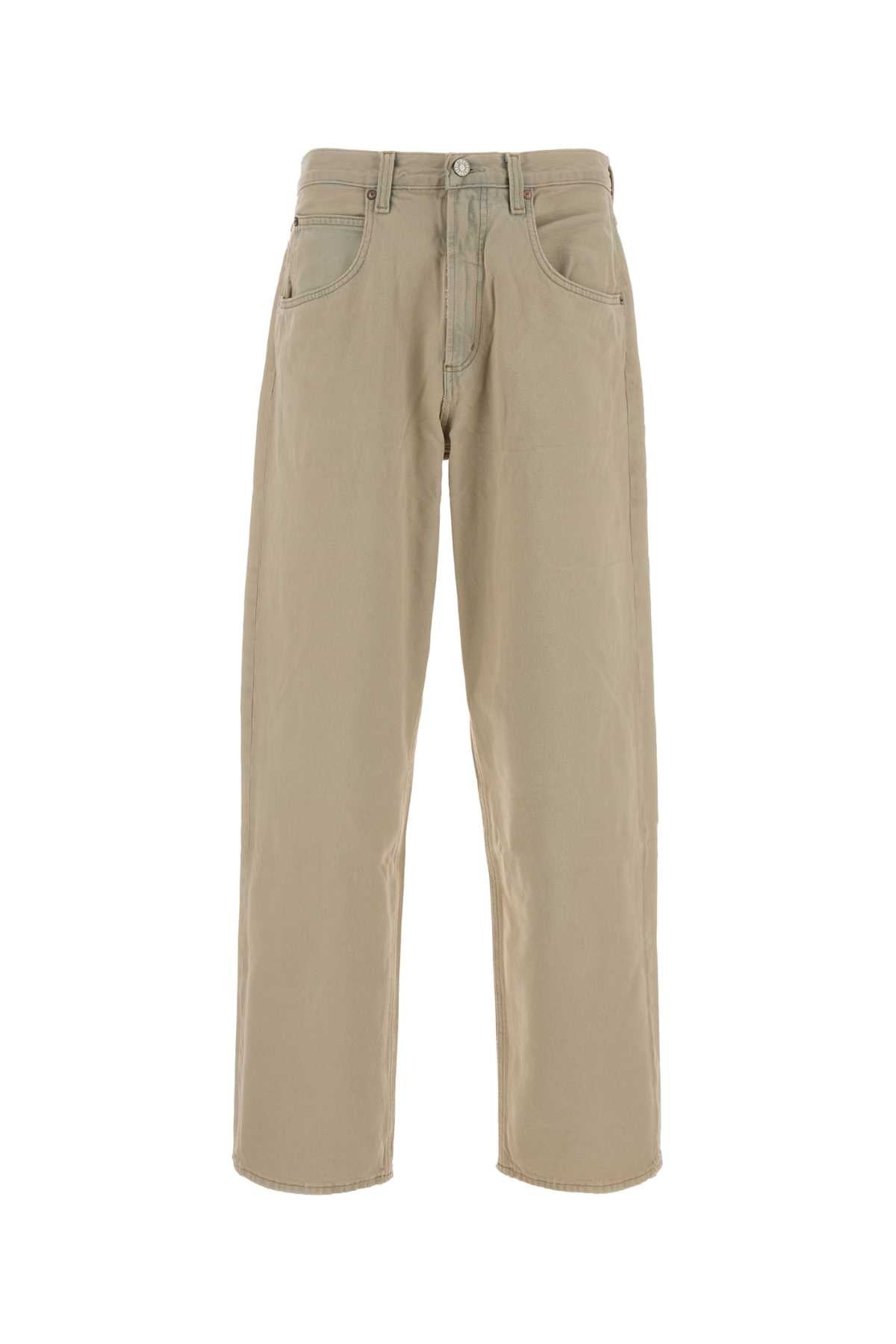 Agolde Fusion Jeans — Beige