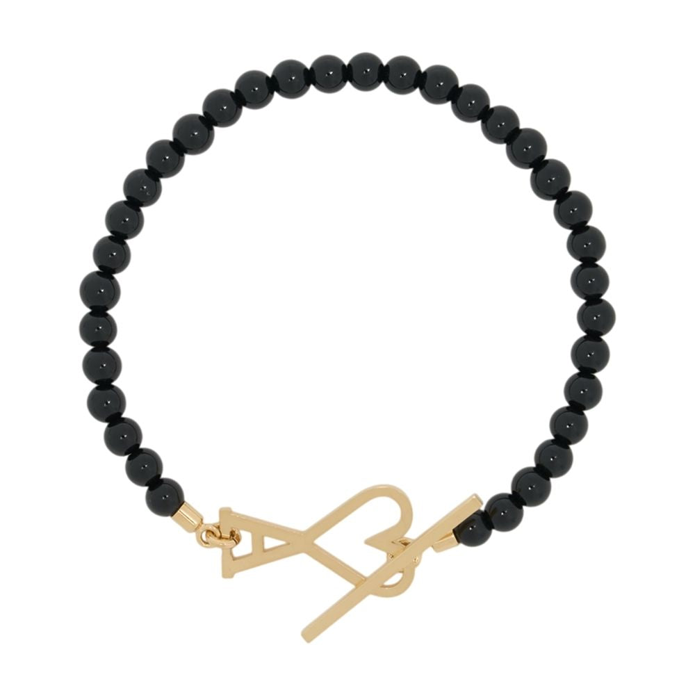 AMI Paris Beaded Bracelet — Black