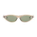 Bottega Veneta BV1390S-005 Cat-Eye Sunglasses — Beige