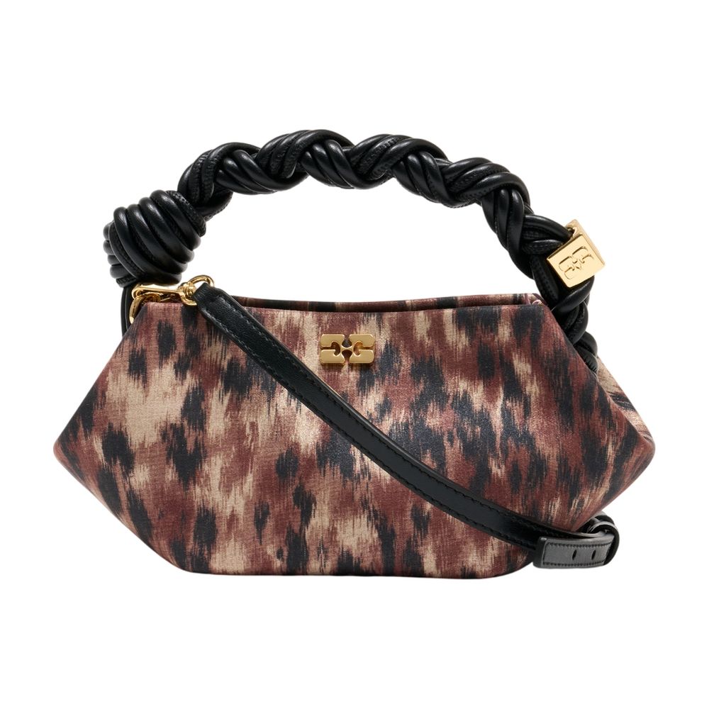 Ganni Bou Shoulder Bag — Brown
