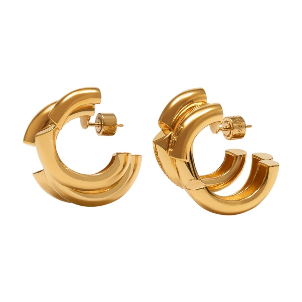 Balenciaga Saint Germain Earrings — Gold