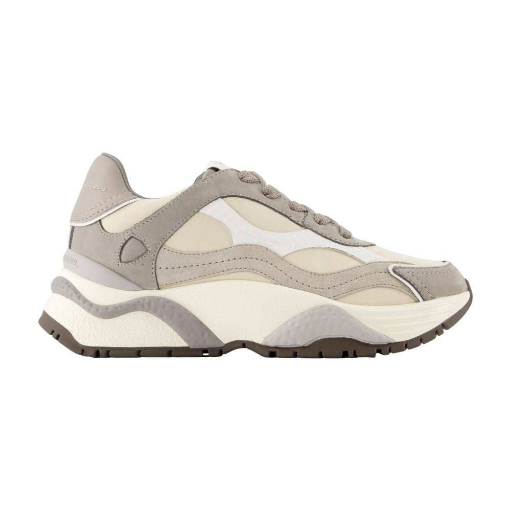 Philippe Model Odeon Low Sneaker — Gray